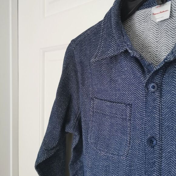 2/$40 Hanna Andersson boys button down shirt size 10 - Picture 2 of 5